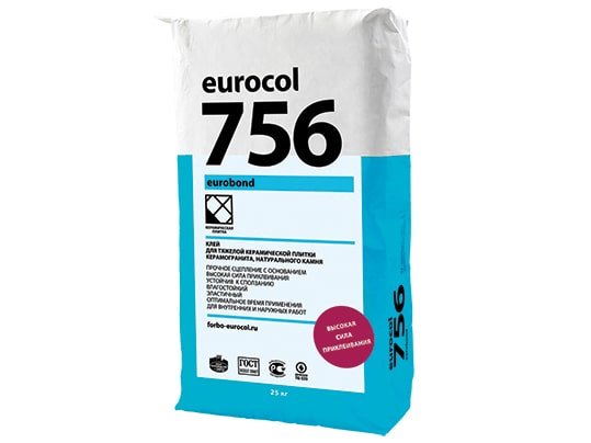 Клей для плитки Forbo Eurocol 756 Eurobond, 25 кг
