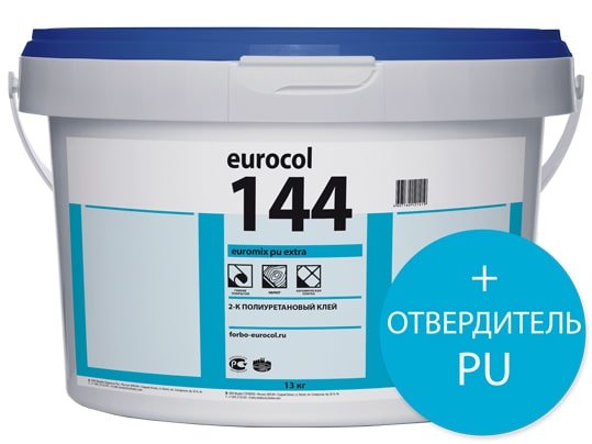 Клей Eurocol 144 Euromix PU Multi 2К, 8,1 кг (Россия)