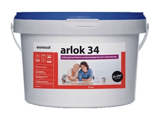 Клей Arlok 34 водно-дисперсионный, 14 кг
