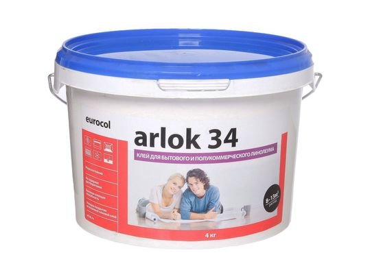 Клей Arlok 34 водно-дисперсионный, 4 кг